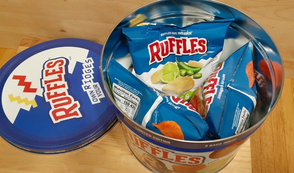Ruffles Potato Chips Limited Edition Lebron James 3 FLAVORS! BAGS ONLY! NO TIN | eBay