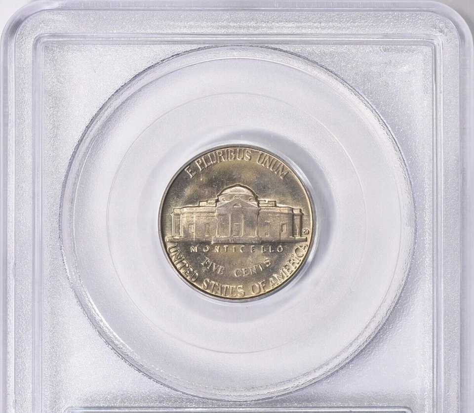 1955-D/S Jefferson Nickel Overmintmark OMM-4 PCGS MS-65 Mint Error D Over S - Image 3 of 4