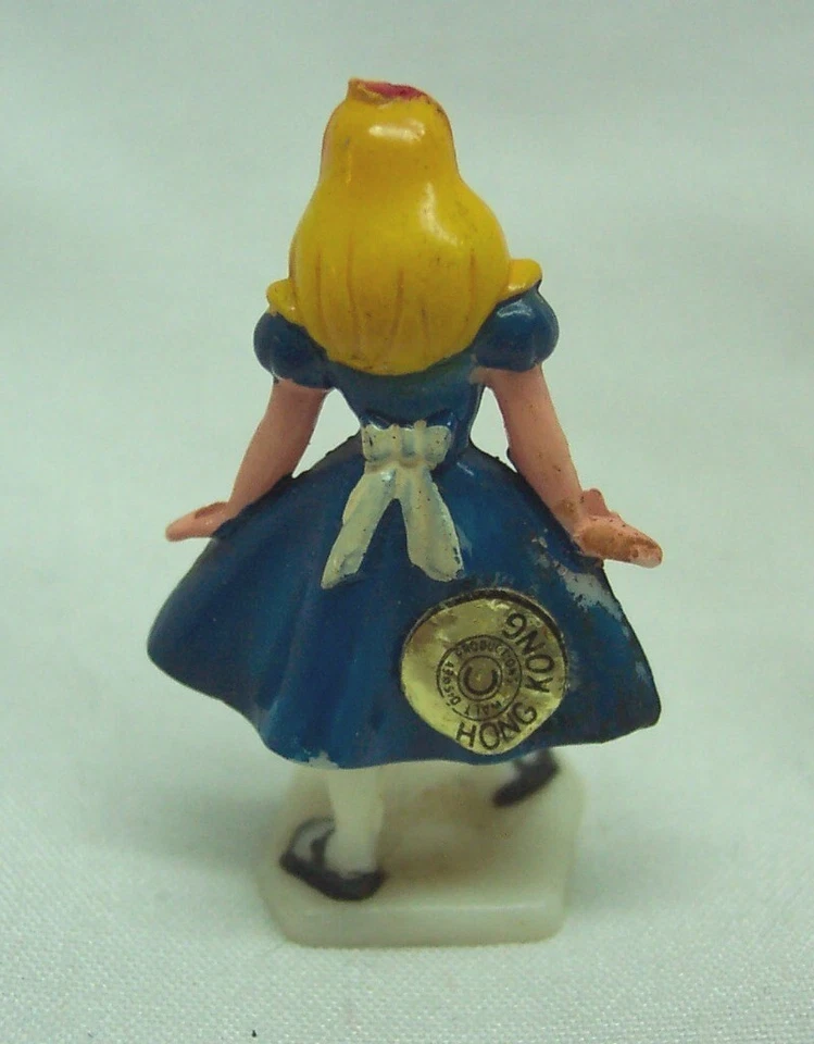 Figura de juguete vintage años 60 Walt Disney MARX Disneykins Alicia en el país de las maravillas Foto 2 de 3