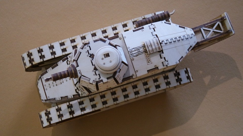 Kit Modèle Réduit Char Renault FT-17 échelle 1/24 - Maquette à Monter, Neuf, Marque Vintageairplanes.eu
