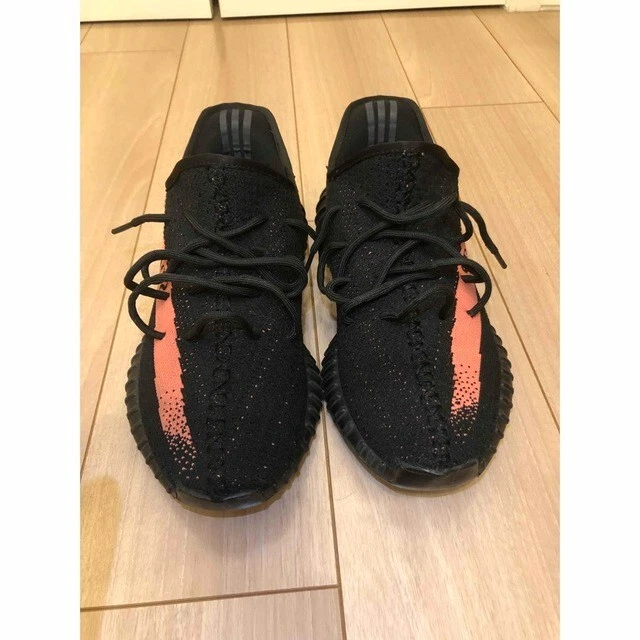 Adidas YEEZY BOOST Sneakers 350 V2 BLACK RED BY9612 26cm US 8