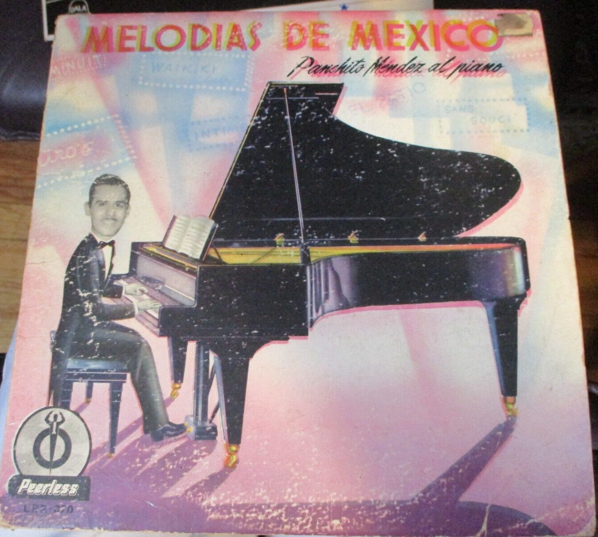 50's PANCHITO MENDEZ Al Piano Melodia De Mexico 10