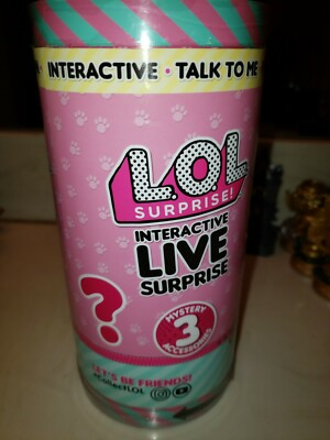 #ad New LOL Surprise Interactive Live Pet Surprise 3 Accessories 60 Sounds $15.20
