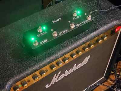 Custom 6-Way MIDI Footswitch For Marshall DSL40CR DSL100HR - PEDL-91016-Style