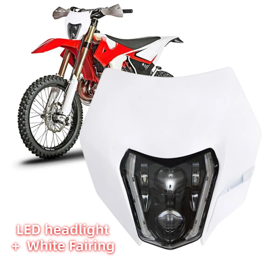 Faro antiniebla alto/bajo doble luz 1999+ para motocicletas Yamaha TTR 110/125/230 Foto 2 de 4