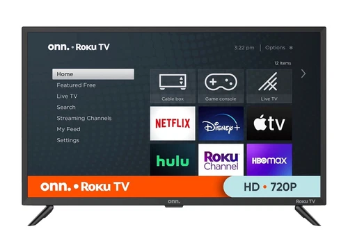 Onn. 32” Class HD (720P) LED Roku Smart TV (100012589)