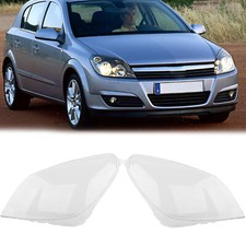 Paar Halogen Scheinwerferglas Linse Ersatz Abdeckung Für Opel Astra H 2007-2010