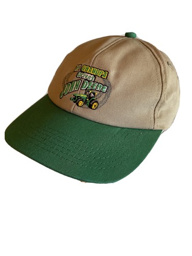 My Grandpa Drives John Deere Strapback 