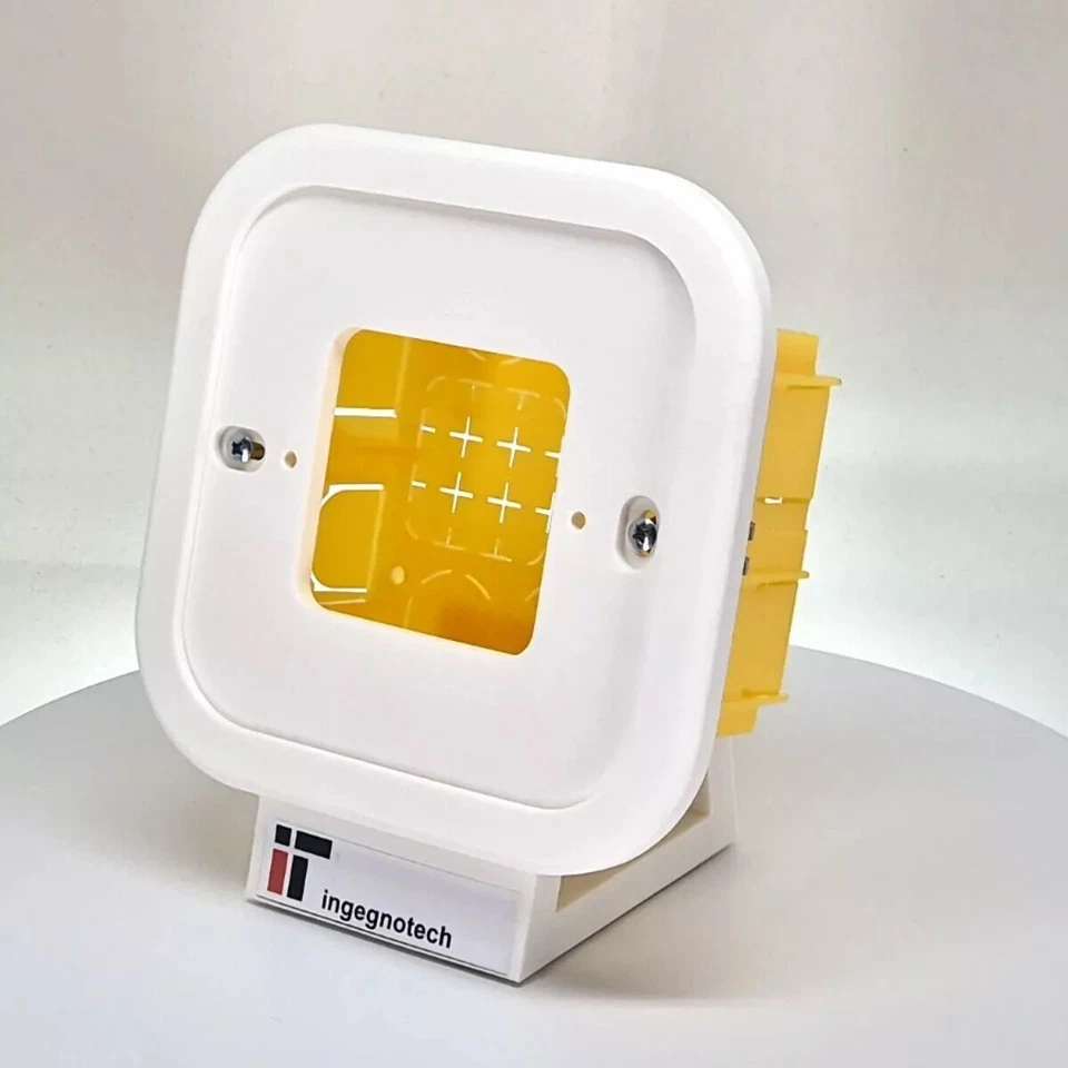 Placca Tado X adattatore da parete su scatola a muro per Termostato - Image 2 of 4