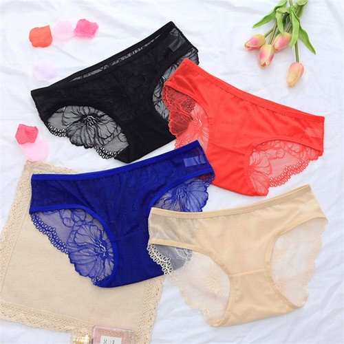 Adolescentes Bragas Sexy Calzoncillos Ropa Encaje Transparentes | eBay