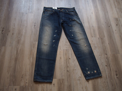 DEADSTOCK LEE CHASE RELAXED TAPERED BY DONWAN HARRELL W33 L30 (L32) UNGETRAGEN