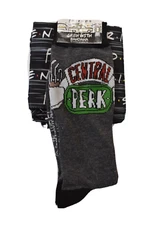 Friends Mens Central Perk Crew Sock & Bandana Combo New