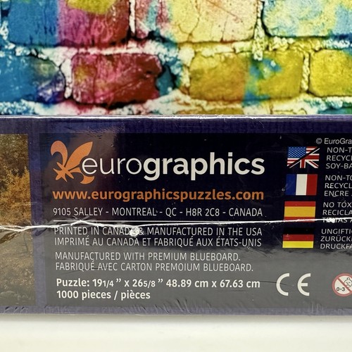 EUROGRAPHICS 1000 Pcs. Jigsaw Puzzle AUTUMN IN AN OLD PARK Fall Bridge Trees NEW - Picture 23 of 24