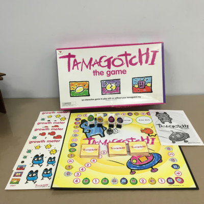 Vintage 1997 Tamagotchi The Game Board Game 100% Complete Cardinal Industries