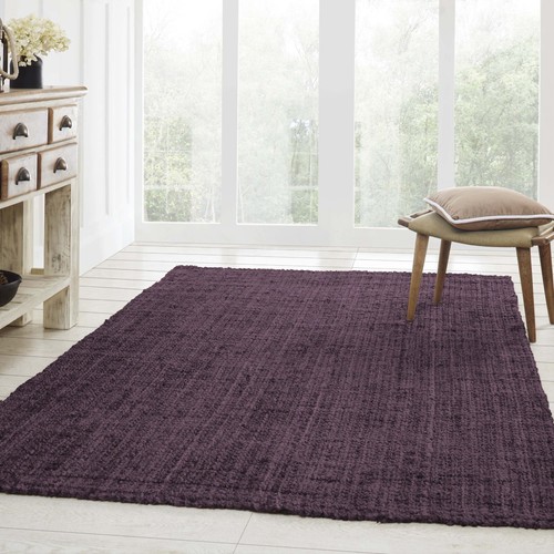 Kula Jute Braided Handwoven Reversible Indoor Area Rugs Or Runner Rug - Picture 12 of 21