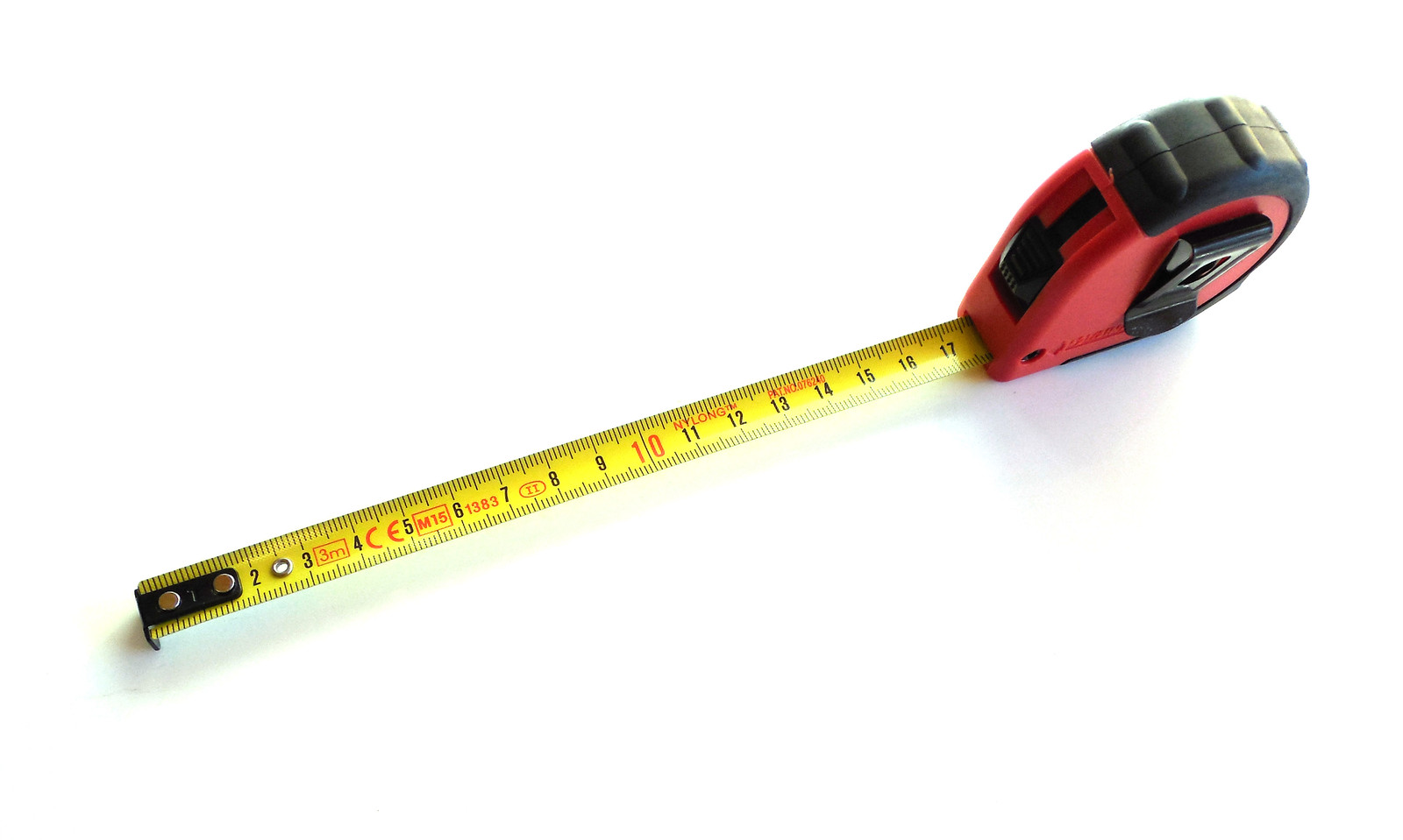 Teng Tools MT03MM 3 Metre Metric Only Measuring Tape With Tape Lock & Belt Clip