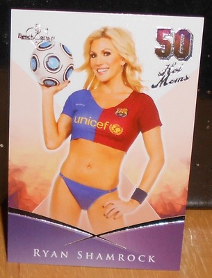 BENCHWARMER 2013  - RYAN SHAMROCK  - 50 HOT MOMS INSERT CARD #9