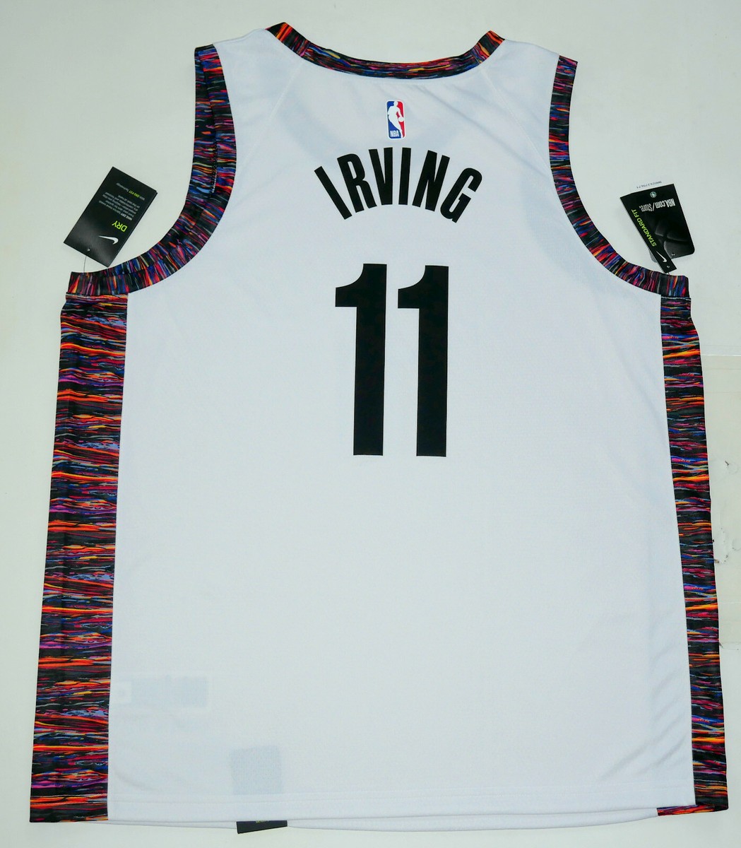 Nike Brooklyn Nets Irving ユニフォーム 11 Youth Brooklyn Nets #11 Kyrie Irving Nike Black Swingman