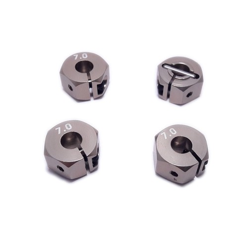 Hexagones Hex de Roues 5/6/7mm 12mm 1/10 Aluminium Tamiya tt-01 tt-02 HPI Drift - Photo 2/4