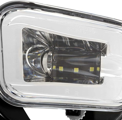 Luces antiniebla LED para Dodge Ram 1500 2009-2012, Ram 2500/3500 2010-2018 Auxbeam cromado - Imagen 11 de 12