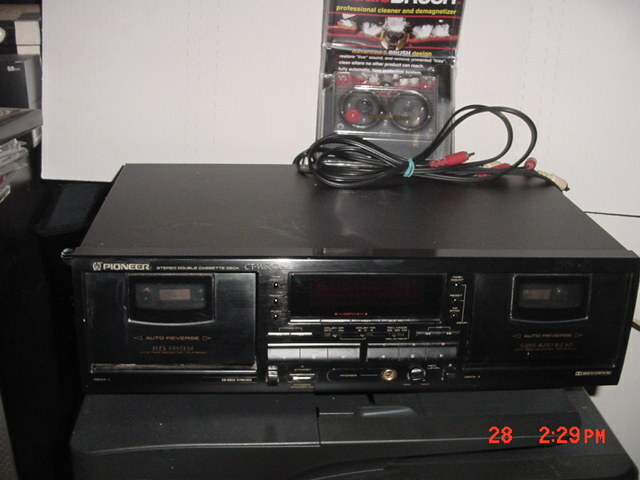 pioneer cassette deck