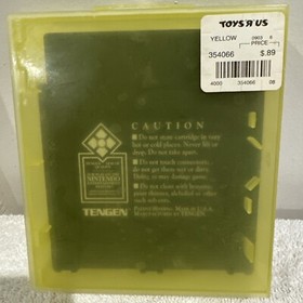 R.B.I Baseball  RBI (Nintendo Entertainment System NES Cartridge Toys R Us Case