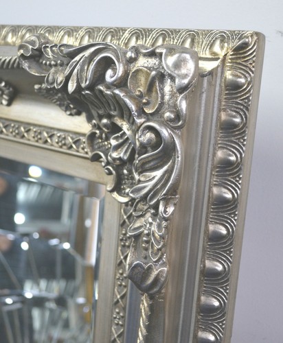 Large Champagne Silver Mirror 150cm x 89cm - Picture 2 of 5