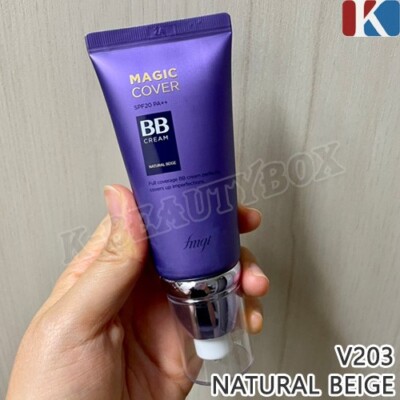 THE FACE SHOP fmgt Magic Cover BB Cream SPF20 PA++ 45g V203 Natural Beige NEU