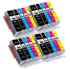 20PK PGI-280XXL CLI-281XXL Printer Ink for Canon TR8620A TR8622A TS702A TR8520