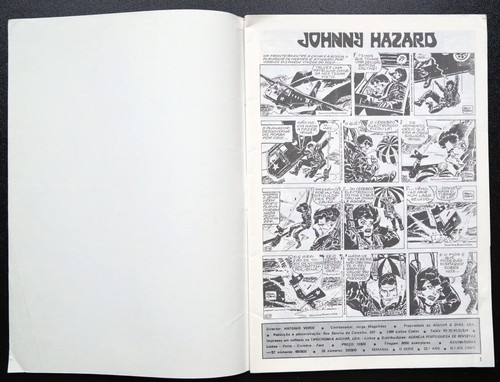 Mundo Aventuras - Choque de Titanes/Johnny Hazard - 1981 cómics portugueses - Imagen 3 de 6