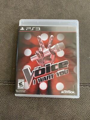 The Voice: I Want You (Sony PlayStation 3, PS3)