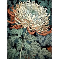 Pastell Farbverlauf Chrysantheme Blume BlüTe ExtragroßEr Leinwanddruck
