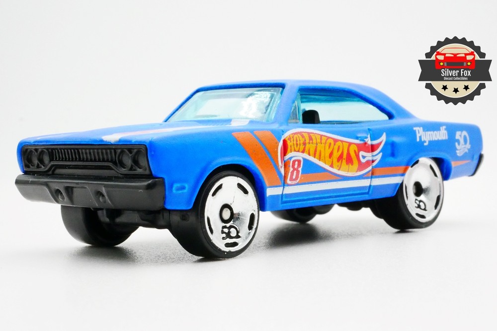 1970 PLYMOUTH ROADRUNNER BLUE 1:64 MUSCLE RACE SCALE DIECAST COLLECTOR MODEL CAR