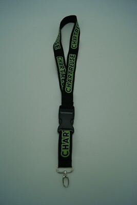 CHARTREUSE VERTE HERBAL LIQUOR 1 LANYARD KEYS GOODIES COLLECTOR BRAND NEW FRANCE