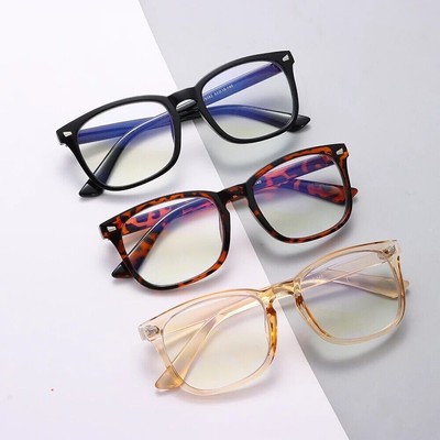 Progressive Multifocus Anti-blue Light Square Reading Glasses For Men Women Hot