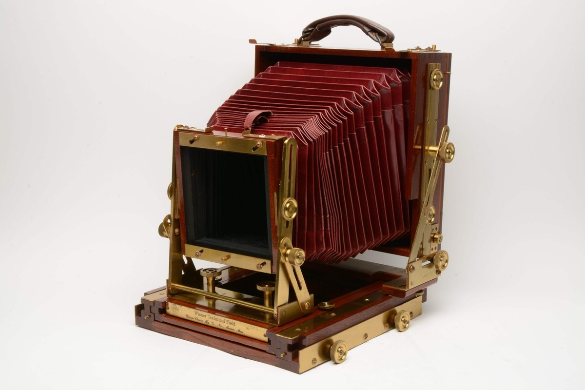 TOKAI FV-50 ワインレッド Wisner Technical Field 5x7 View Camera Cherry Wood, Mint- | eBay