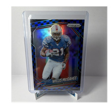 Panini Prizm Black & Blue Checker Willis McGahee #45 Buffalo Bills 2025 NFL SSP
