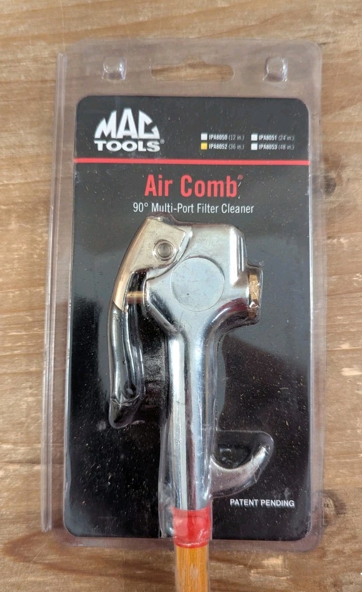 メンテナンス MAC TOOLS Mac Tools IPA8052 Air Comb 90° Multi-Port Filter Cleaner 48