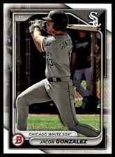 Jacob Gonzalez 2024 Bowman Prospects #BP41 Chicago White Sox 30408 Baseball Card
