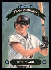 1992 Donruss Diamond Kings #DK2 Will Clark