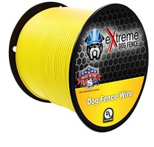 Electric Dog Fence Wire - Heavy Duty Direct Burial, 1000 Feet