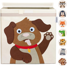 Cesta Portagiochi Bambini - 15 Motivi I Contenitore per Giocattoli Con Coperchio