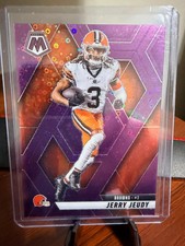2025 Panini Mosaic Football Jerry Jeudy #83 Purple /50