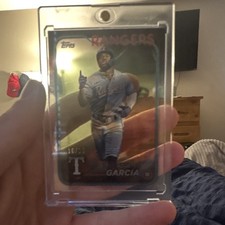 Topps Adolis Garcia Texas Rangers Serial Numbered #10/25 (10/10)