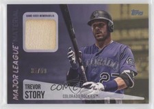 2019 Topps Major League Material Relics Series 2 Gold 35/50 Trevor Story nd3