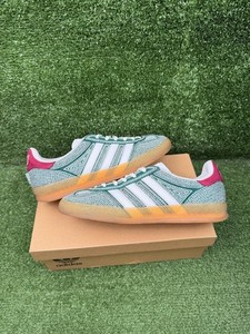 adidas gazelle silver green womens IG2849 adidas Gazelle Indoor Sean Wotherspoon [USED]