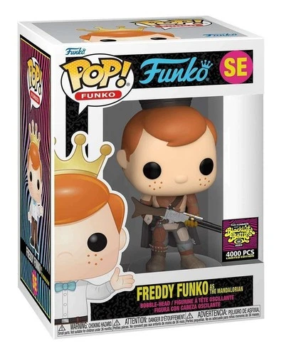 Funko Pop! Originals Freddy Funko as The Mandalorian Din Djarin #SE 15 Jul 2022