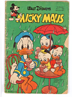 Micky Maus 1956/ Nr. 11  Ehapa