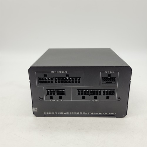CORSAIR RM750e Fully Modular Low-Noise ATX PSU, Cybenetics Gold -NOT WORKING- - Afbeelding 2 van 5