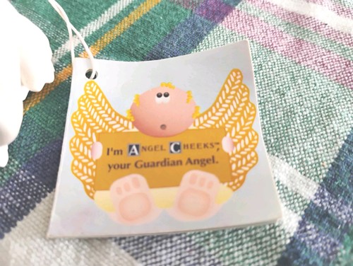 Vintage Angel Cheeks - Guardian Angel Brass Wings & Christmas Tree - Kirk 2001 - Picture 5 of 9